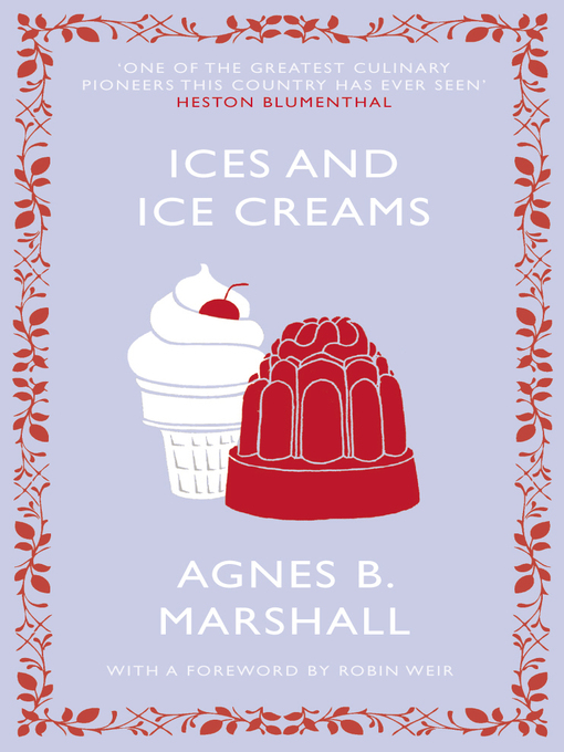 Title details for Ices and Ice Creams by Agnes Marshall - Wait list